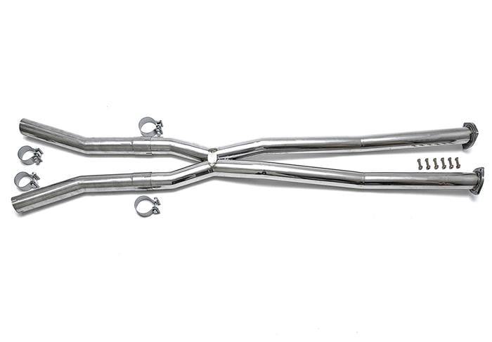 Fabspeed Resonator Bypass X-Pipe - D3 Audi S8 | V10