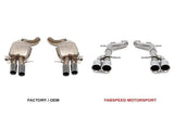 Fabspeed Muffler Bypass Pipes - BMW F10 M5