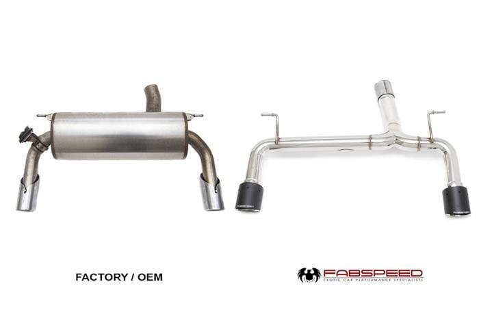Fabspeed Muffler Bypass Pipes - BMW F22 M235i – Brox Tuning Fabspeed Muffler Bypass Pipes - BMW F22 M235i – Brox Tuning