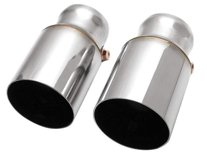 Fabspeed Deluxe Dual Style Tips (Polished) - Porsche 718 Boxster | Cayman