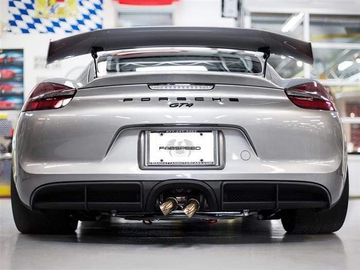 Fabspeed Slip-On Turndown Tips - Porsche Boxster | Cayman (2.5")