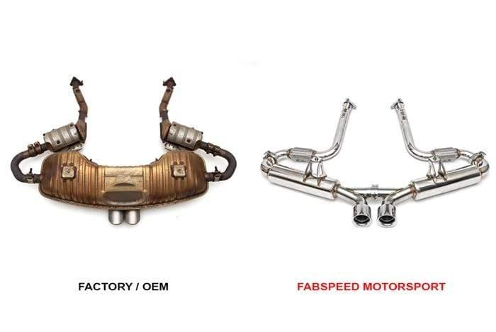 Fabspeed Supercup Exhaust System - Porsche 986 Boxster/S