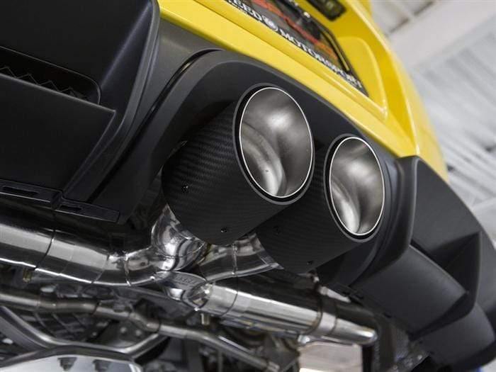 Fabspeed Deluxe Dual Style Tips (Carbon Fiber) - Porsche 987 Boxster | Cayman