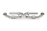 Fabspeed Center Muffler Bypass X-Pipe - Porsche 991 Carrera