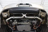 Fabspeed Center Muffler Bypass X-Pipe - Porsche 991 Carrera