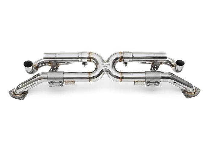 Fabspeed Valvetronic Center Muffler Bypass X-Pipe - Porsche 991 Carrera (PSE Only)
