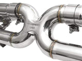 Fabspeed Valvetronic Center Muffler Bypass X-Pipe - Porsche 991 Carrera (PSE Only)