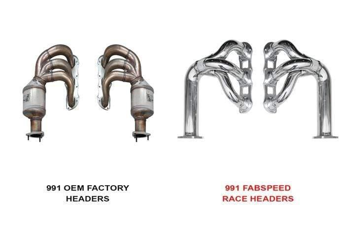 Fabspeed Race Headers - Porsche 991 Carrera