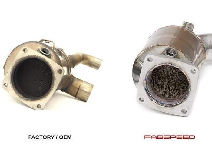 Fabspeed Sport Cat Pipes - Porsche 991.2 Carrera