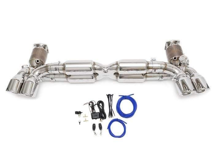 Fabspeed Valvetronic Supersport X-Pipe Exhaust - Porsche 991 Turbo/S