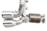 Fabspeed Valvetronic Supersport X-Pipe Exhaust - Porsche 991 Turbo/S