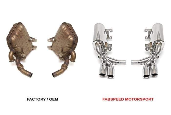 Fabspeed Maxflo Exhaust System - Porsche 996 Carrera