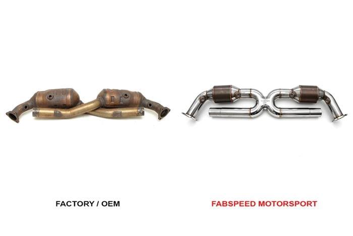 Fabspeed Sport Cat X-Pipe - Porsche 996 Carrera