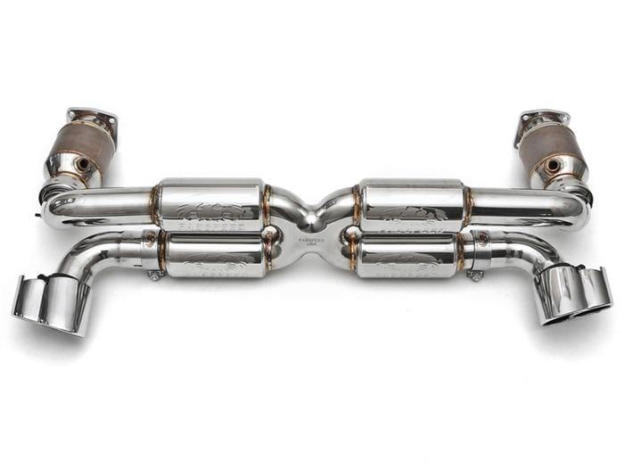 Fabspeed 70mm Supersport X-Pipe Exhaust - Porsche 996 GT2
