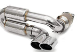 Fabspeed 70mm Supersport X-Pipe Exhaust - Porsche 996 GT2