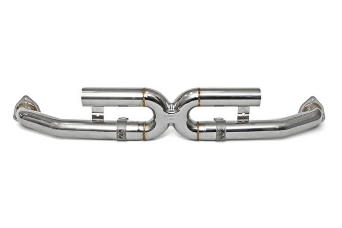 Fabspeed Center Muffler Bypass X-Pipe - Porsche 997.2 Carrera