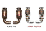 Fabspeed Sport Cat Pipes - Porsche 997 GT2