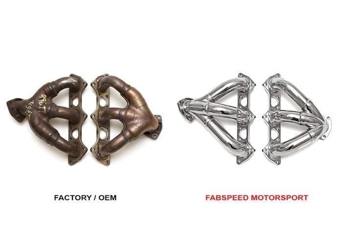 Fabspeed Sport Headers - Porsche 997 GT2