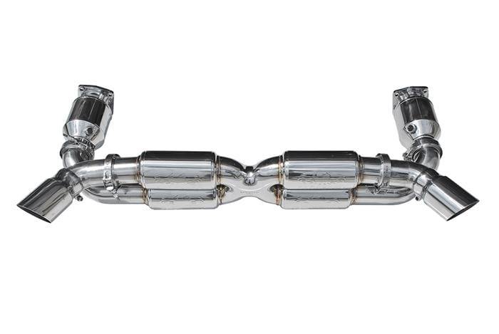 Fabspeed 70mm Supersport X-Pipe Exhaust - Porsche 997 GT2
