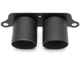 Fabspeed Deluxe Dual Style Tips (Matte Black) - Porsche 997 GT3 | GT3RS