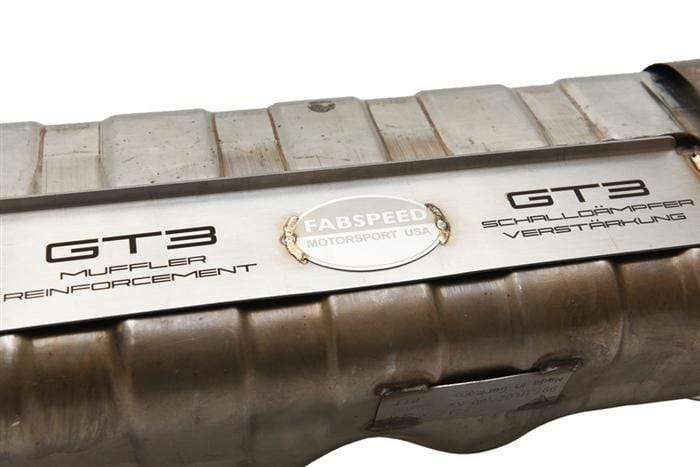 Fabspeed OEM Center Muffler Reinforcement - 997/991 Porsche GT3 | GT3RS
