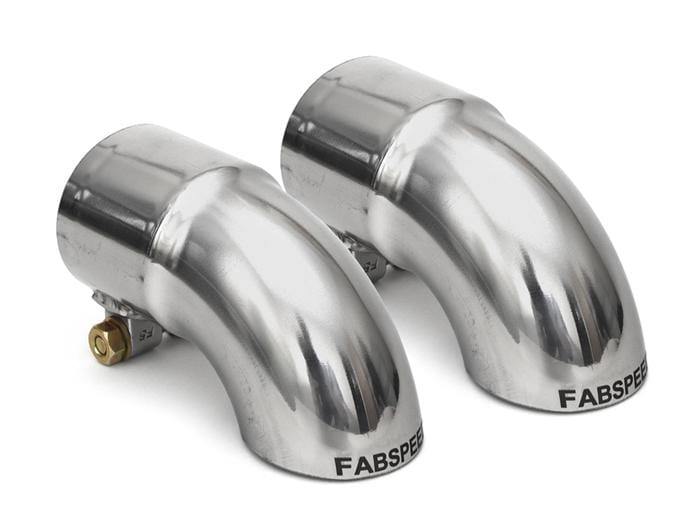 Fabspeed Slip-On Turndown Tips - Porsche 986 Boxster | Cayman (2.375")
