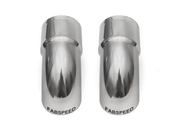 Fabspeed Slip-On Turndown Tips - Porsche 986 Boxster | Cayman (2.375")