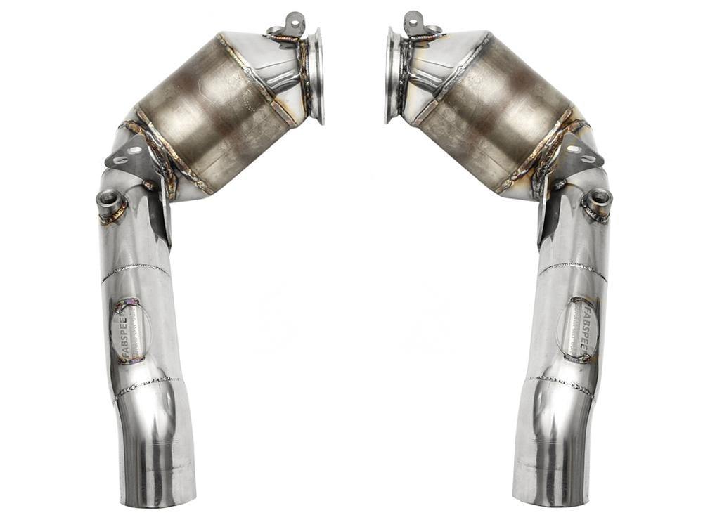 Fabspeed Primary Sport Cat Downpipes - BMW F1X M6