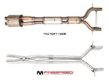 Fabspeed Resonator Bypass X-Pipe - Porsche 970 Panamera | Turbo/S