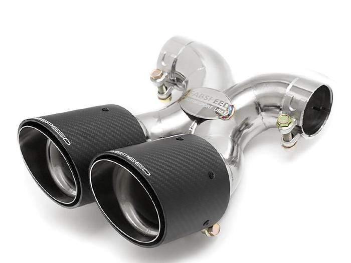 Fabspeed Deluxe Dual Style Tips (Carbon Fiber) - Porsche 981 Boxster | Cayman