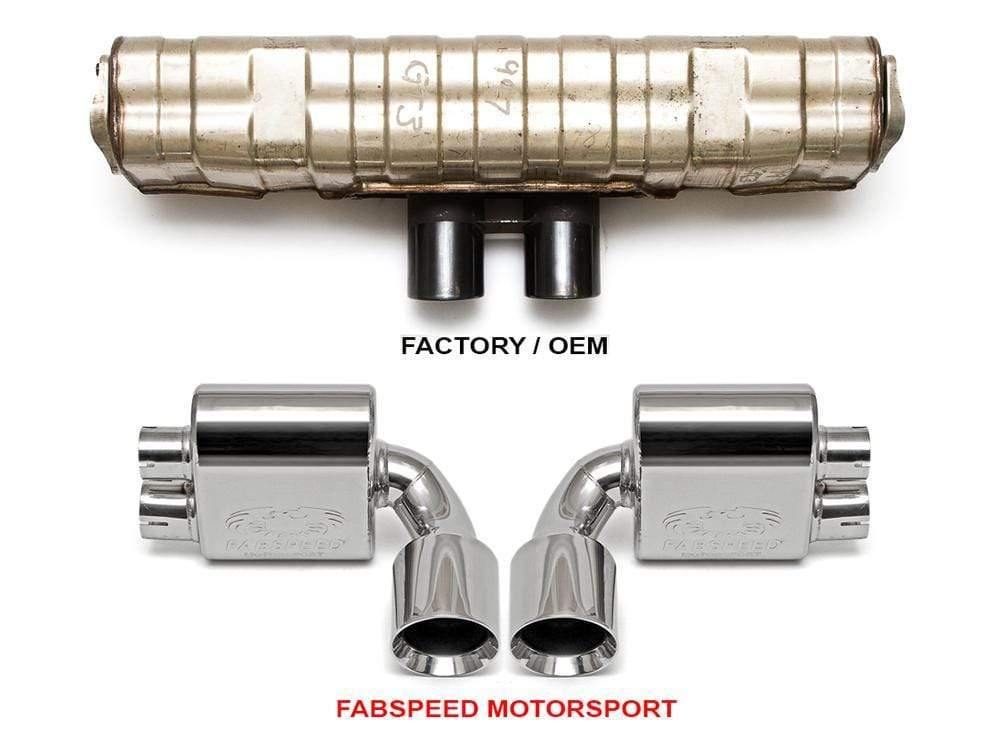 Fabspeed Center Mini Maxflo Exhaust - Porsche 991.2 GT3 | GT3RS