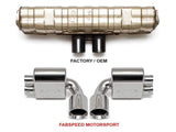 Fabspeed Center Mini Maxflo Exhaust - Porsche 991.2 GT3 | GT3RS