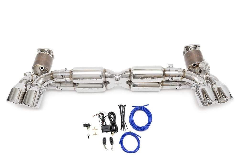Fabspeed Valvetronic Supersport X-Pipe Exhaust - Porsche 991.2 Turbo/S