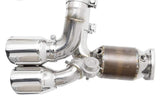 Fabspeed Valvetronic Supersport X-Pipe Exhaust - Porsche 991.2 Turbo/S