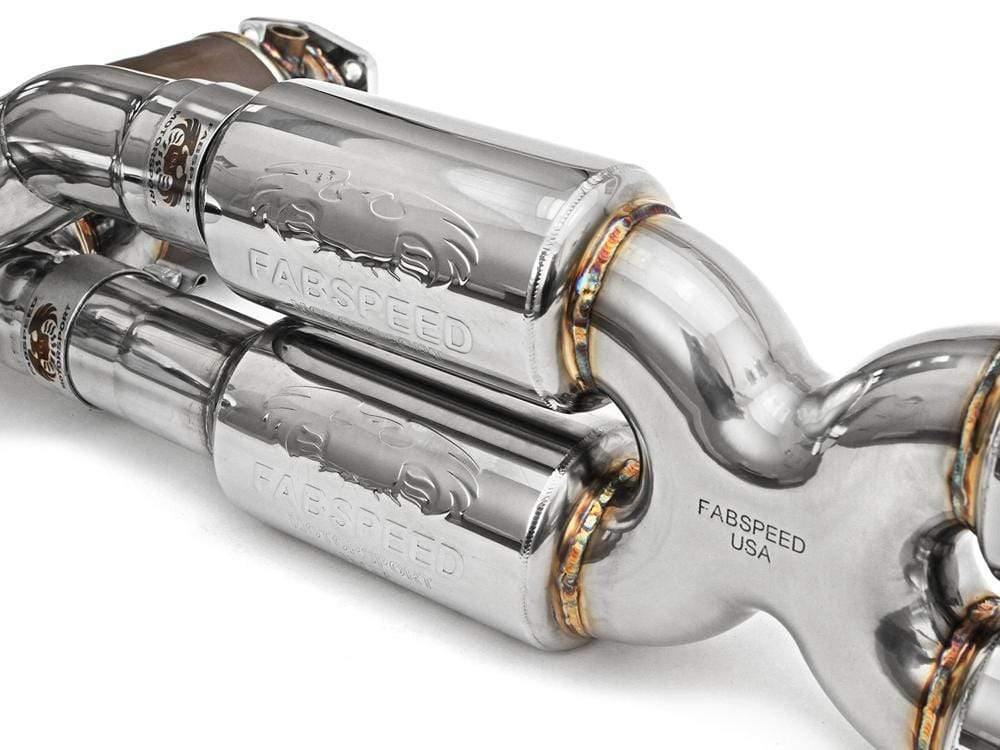 Fabspeed Supersport X-Pipe Exhaust - Porsche 991.2 Turbo/S