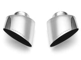 Fabspeed Single Wall Oval Tips (Polished) - Porsche 993 Carrera