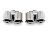 Fabspeed Deluxe Quad Style Tips (Polished) - Porsche 997.2 Carrera