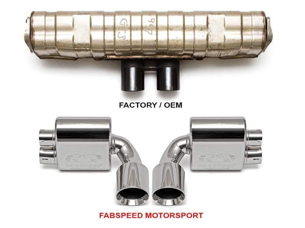 Fabspeed Center Mini Maxflo Exhaust - Porsche 997.2 GT3 | GT3RS