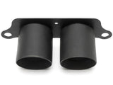 Fabspeed Deluxe Dual Style Tips (Matte Black) - Porsche 997.2 GT3 | GT3RS