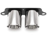 Fabspeed Deluxe Dual Style Tips (Polished) - Porsche 991 GT3 | GT3RS