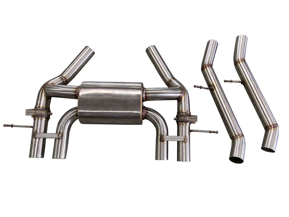 Active Autowerke Valved Rear Exhaust w/ 100mm tips - 2021+ G8x M3 / M4