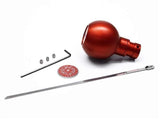 BFI Heavy Weight Shift Knob RED - Full Billet (VW/Audi Fitment)