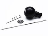 BFI Heavy Weight Shift Knob SCHWARZ - Full Billet (VW/Audi Fitment)