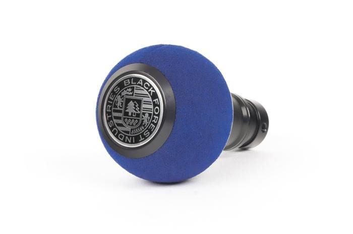 BFI Heavy Weight Shift Knob - Blue Alcantara | Black Anodized (VW/Audi DSG & Automatic)