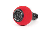 BFI Heavy Weight Shift Knob - Red Alcantara | Black Anodized (VW/Audi DSG & Automatic)