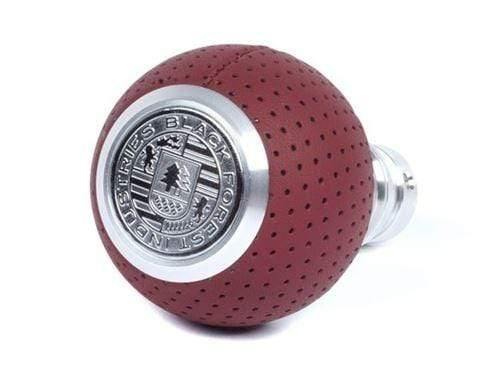 BFI Heavy Weight Shift Knob - Magma Red Air Leather (964-997 Porsche Fitment)
