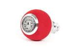 BFI Heavy Weight Shift Knob - Red Alcantara (BMW Fitment)