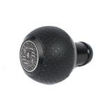 BFI Heavy Weight Shift Knob Black Anodized - Air Leather (Audi R8 - M8x1.25)