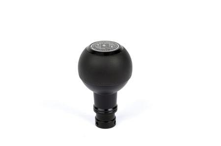 BFI Heavy Weight Shift Knob - Black Anodized/Nappa Leather (BMW Fitment)