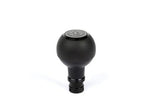 BFI Heavy Weight Shift Knob - Black Anodized/Nappa Leather (BMW Fitment)